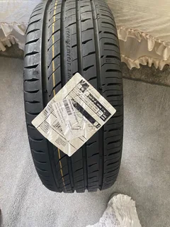 New tyres