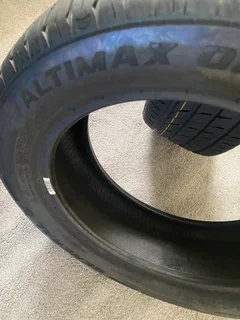 New tyres