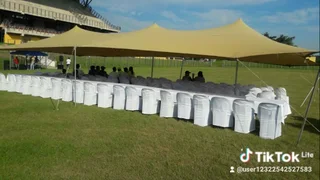 Frame tents, stretch tents and cabana tents for hire around Hillcrest