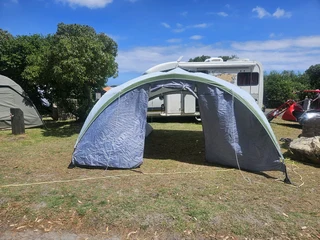 Tent colmans with side pannels