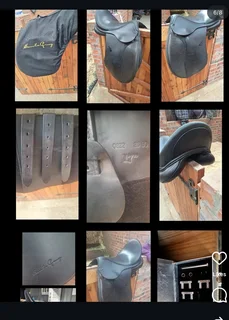 Santa Cruz GP 17" Horse Saddle