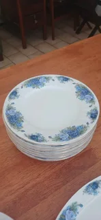 Plate set and bowl and meat platter - plates R25 pp (R175 total)- bowl & meat platter R150