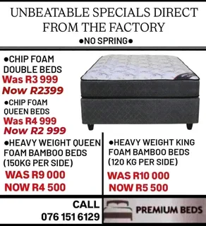 BRAND NEW QUALITY BAMBOO BEDS AVAILABLE IN RICHARDSBAY, WE SUPPLY WHOLESALE OR RETAIL