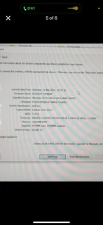 Dell 5290 2 in 1 touch screen laptop