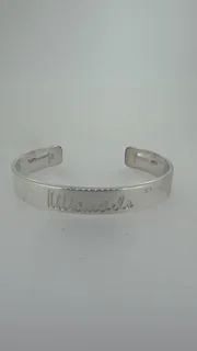 Collectable Nelson Mandela Election Poster 1994 &amp; Silver Mandela Bangle