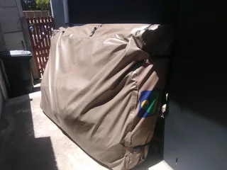 Howling Moon Rooftop Tent with Brand New 43L Bush Baby Camping fridge