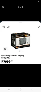 Brand New 12v/220v Bush Baby Camping Fridge