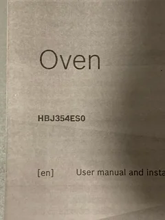 Bosch Series 6 60cm electric oven