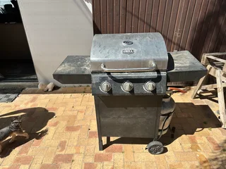 3 burner gas braai