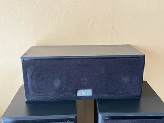 Sony tallboys speakers.