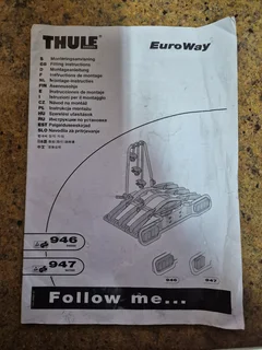 Thule EuroWay  947 Three Bike Carrier