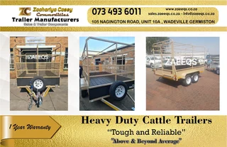 Cattle Trailers Direct From Manufacturer