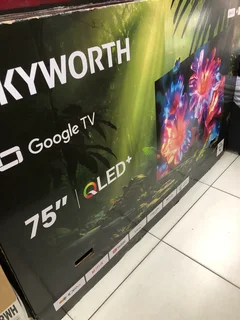 Tv’s Dealer: Skyworth 75” Qled Plus 120hz Hdr10 Edgeless 4k Ultra Hd Google Qled Plus