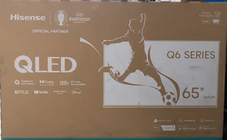 Tv’s Dealer: Hisense 65” Qled Smart 120hz Hdr10 Edgeless 4k Ultra Hd Qled Brand New