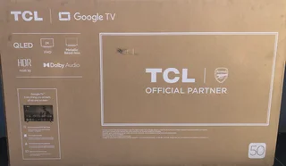 Tv’s Dealer: Tcl 50” Qled Smart Hdr10&#43; Google Tv Edgeless 2k Qled Brand New