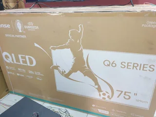 Tv’s Dealer: Hisense 75” Qled Smart 120hz Hdr10+ Edgeless 4k Ultra Hd Qled Brand New