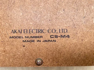 AKAI Cassette Player Stereo Component