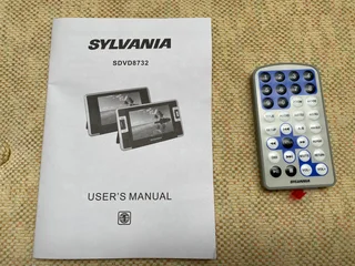 Dual Screen Portable DVD Player for in Vehicle  – Sylvania