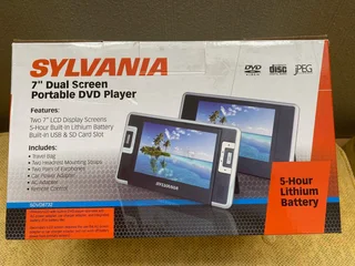 Dual Screen Portable DVD Player for in Vehicle  – Sylvania
