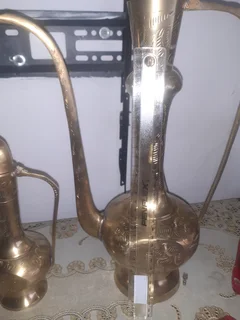 Brass ornaments set of 3