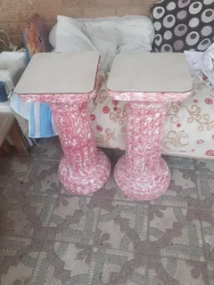 Ceramic stands x2