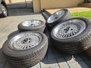 Set of 4 tyres and rims