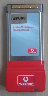 Vodafone Mobile Connect 3G Data Card for connecting your Laptop or PC to Internet via SIM Card.
