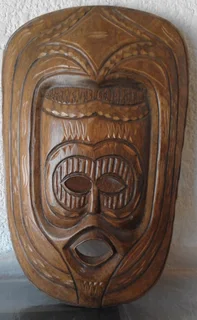 African mask Wooden