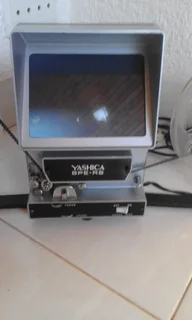 8mm Movie Viewer. For viewing old movies with manual handle and electric globe.