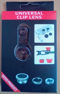 Universal Clip Lense. For enhancing mobile camera immage.