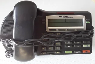 Nortel Networks VoIP Phone to conduct calls over the Internet.