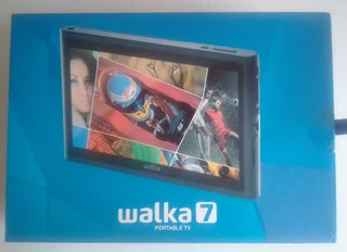 Walka 7&#34; Portable TV. In a box. Complete. Collectable. As good as new.