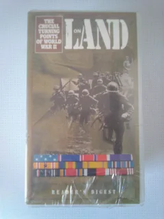 Documentary The turning points of World War 2: Land, Air, Sea in three Video Tapes.