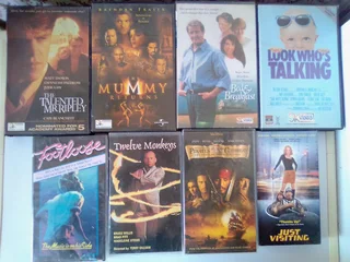 Movies on Video Tape.