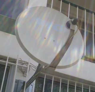 Satellite Dish Complete with LNB 60cm  Diameter. Second hand. In working condition.