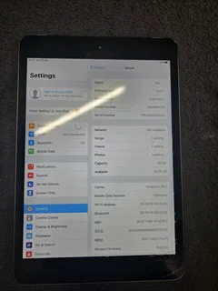 Ipad mini 2 small crack