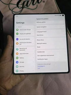 Clean Huawei mate x3 for sale