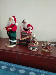 Vintage style Christmas figurines