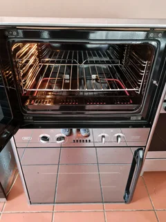 DEFY GEMINI MULTIFUNCTION MIRROR FINISH DOUBLE OVEN FOR SALE