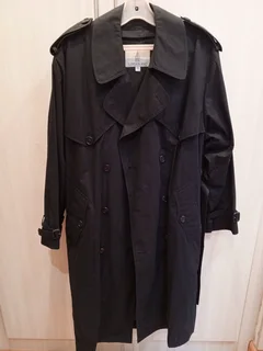 London Fog Mens Classic Iconic Belted and Lined Trench Raincoat