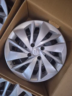 Suzuki Baleno 4 x wheels with hub caps brand new