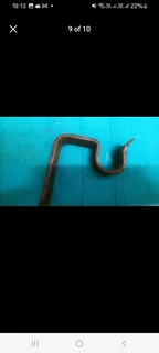 Vintage Curtain Rail Brackets and Rings - Metal