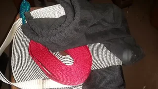 Slack lining gear in bag excellent condition Over 20 metres as new