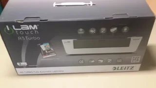 Leitz iLam Touch Turbo A3 Laminating Large Office as new only used for very few needed A3 lamination