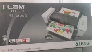 Leitz iLam Touch Turbo A3 Laminating Large Office as new only used for very few needed A3 lamination