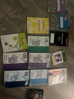 Various textbooks/ school guides for sale