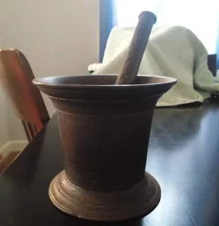 Antique Mortar and Pestal