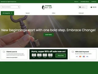 Change Your Life | Digital Download Store