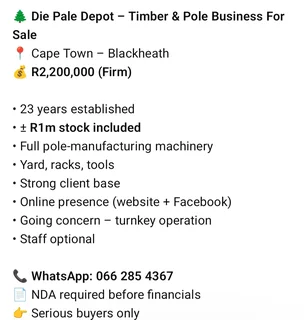 Business for sale