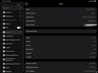 iPad Pro 13 M4 256gb WiFi & cellular